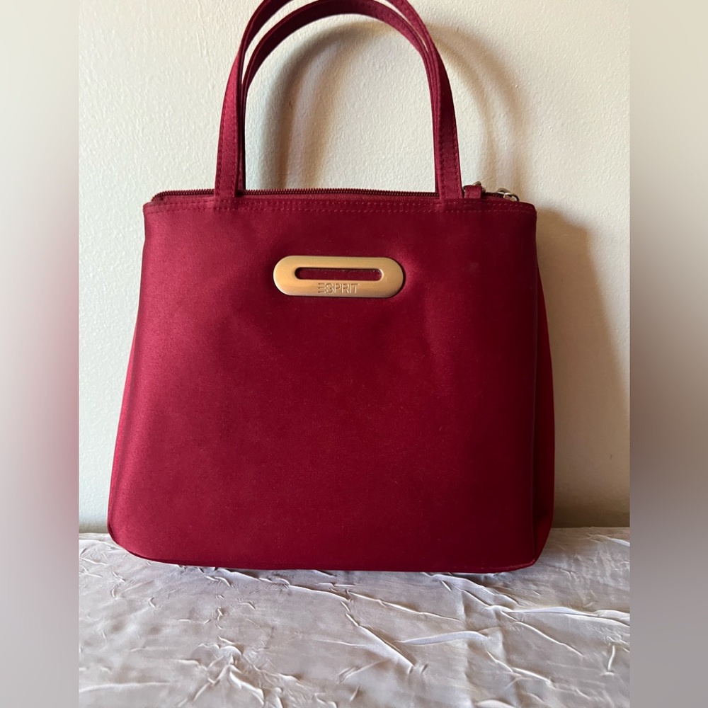Esprit Burgundy Shoulder Bag